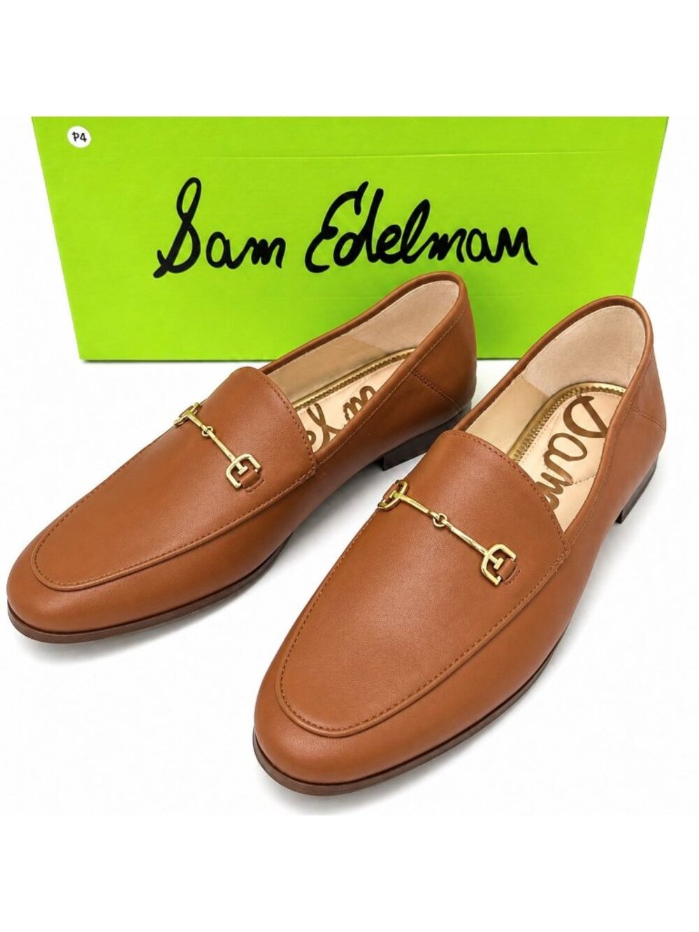 Sam Edelman Loraine Bit Loafers Women 7 M Saddle Leather New With Box - Picture 4 of 13